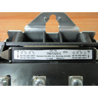 Siemens 14HU+32A Starter WO Contacts - New No Box