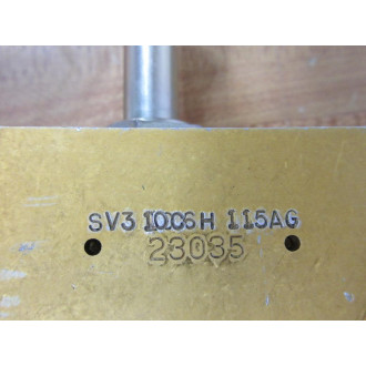 Vickers Eaton SV3 10C6H 115AG Valve 23035 - Used