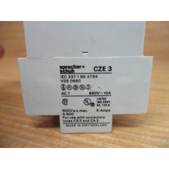 Sprecher + Schuh CZE3-30S Timer CZE3-11-0.3-30S