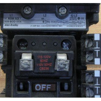 Allen Bradley 509-BOD-XXX Starter 509BODXXX - New No Box