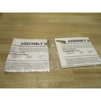 Esmet, M Electroline Plug (Pack of 2)