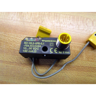 Turck NI2-Q9-5-AP6-01-1-FS4.4X3S304 Proximity Sensor NI2Q95AP6011FS44X3S304 - Used
