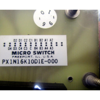 IRD Switches PX1N16K10D1E-000 Keypad WNumbers