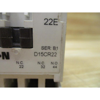 Cutler Hammer D15CR22AB Multi-Pole Relay D15CR22 - New No Box