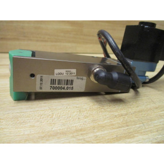 Mac Valves 130B-611JM Solenoid Valve 130B611JM W Base & Connector - Used