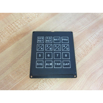Grayhill 86BA2 Flange Mounted Keypad  88BA2-072 - Used