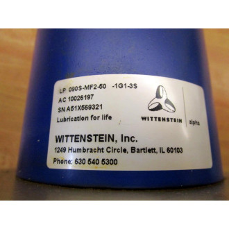 Wittenstein LP 090S-MF2-50-1G1-3S Gearbox - Used