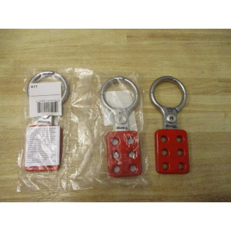 Master Lock 417 Lockout Hasp (Pack of 3)