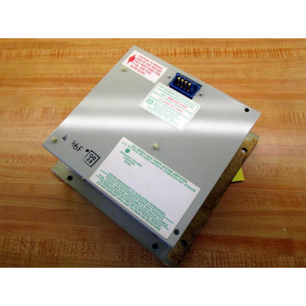 GAI-Tronics 651-001 Speaker Amplifier 651001 - Used