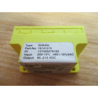 Nord 19141010 Rectifier GHE40L - Used
