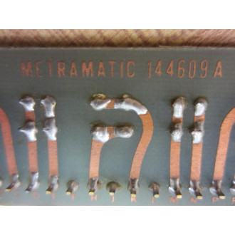 Metramatic 144609 Circuit Board 144609A - Used
