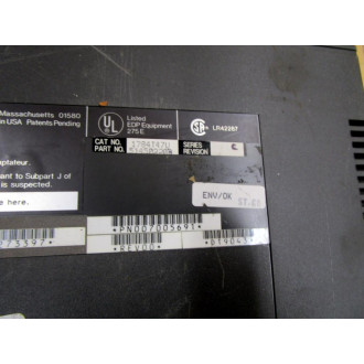 Allen Bradley 51450220B Port. Programmable Terminal G 2760-A 1784T47U - Used