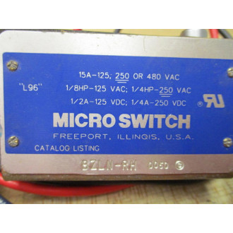 Micro Switch BZLN-RH Honeywell Limit Switch BZLNRH - New No Box