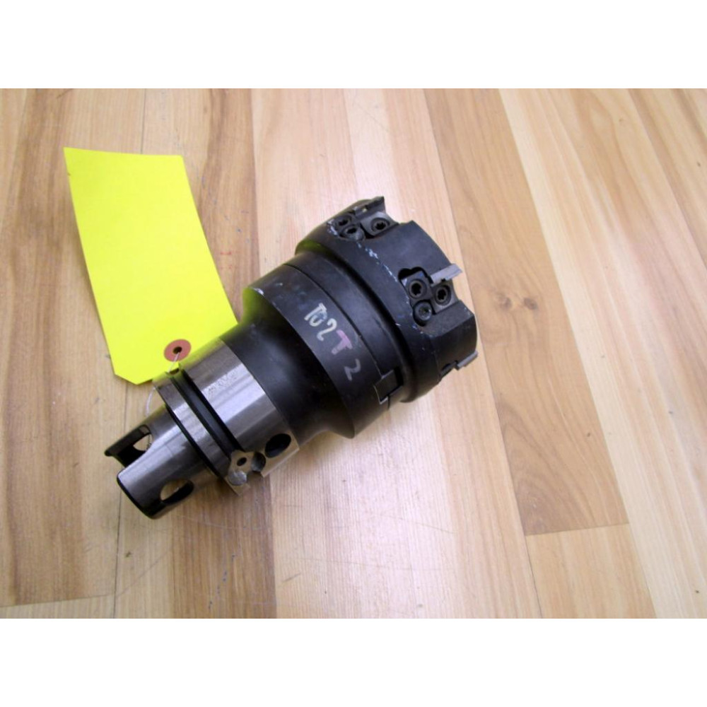 Mitsubishi HS63-Q-F754R Carbide Tool Holder KM6350X - Used