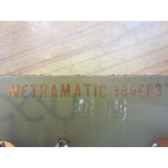 Metramatic 144603 Circuit Board - Used