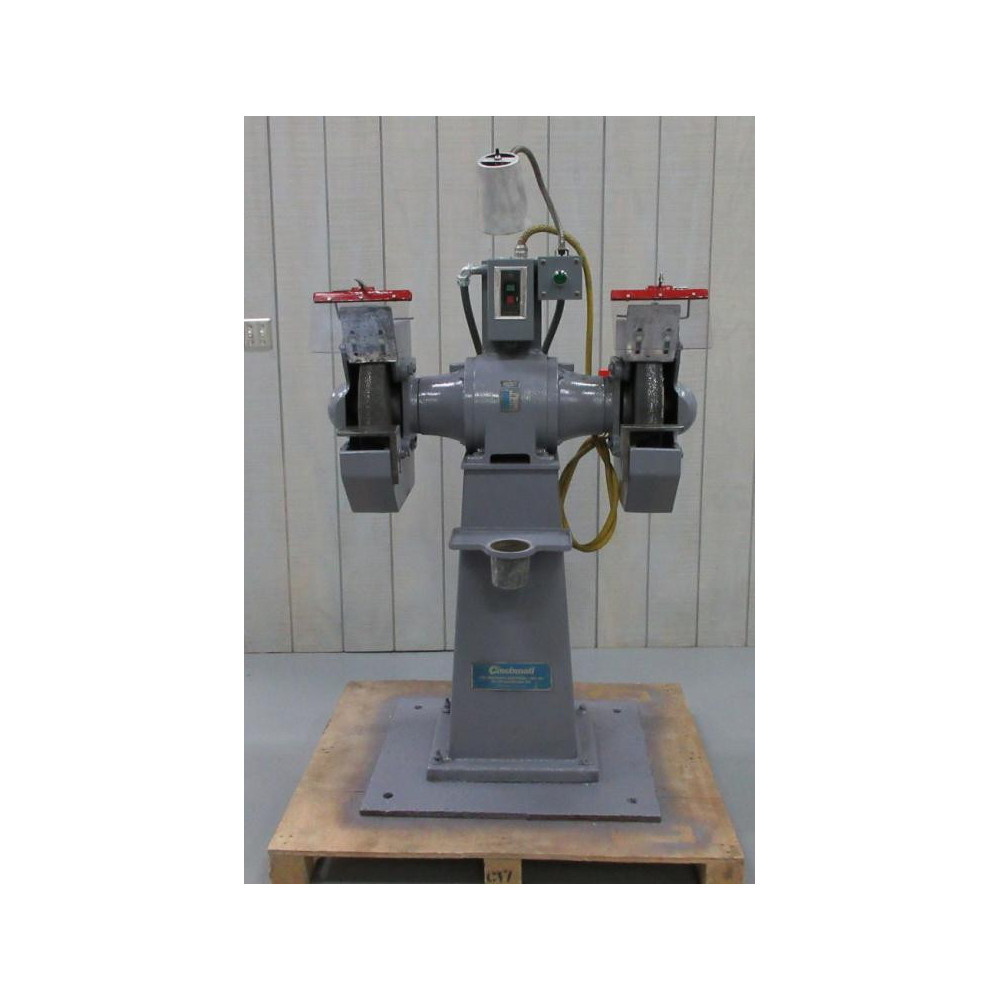 Cincinnati 102-205 Setco Pedestal Grinder 105 (974 Pounds) - Refurbished