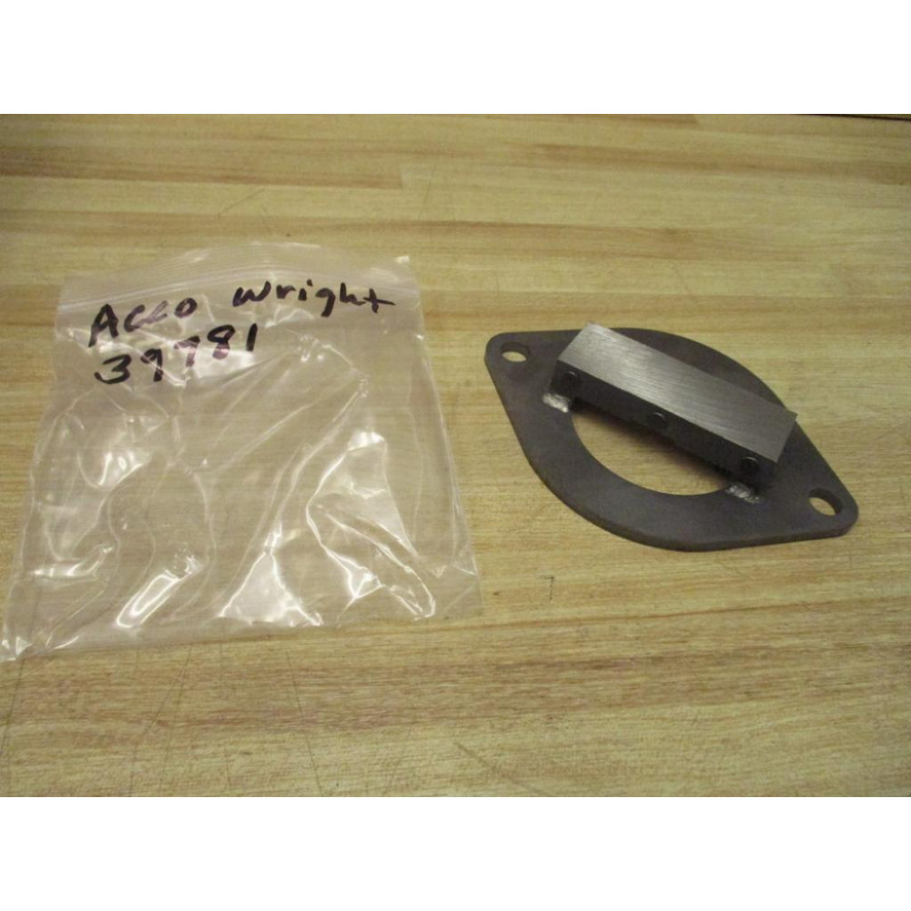 Acco Wright 39781 Hoist Brake Pressure Plate - New No Box Acco Wright 39781 Hoist Brake Pressure Plate - New No Box