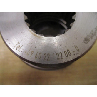Jakob 49 60 2222 08-0 Bellows Coupling 49602222080 - Used