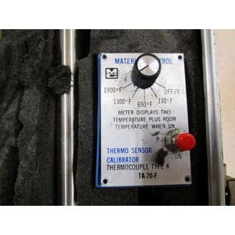 Material Control 2000 FXP Digital Probe Thermometer Kit 2000FXP - Used