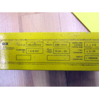 Sick C40S-0403CA010 Light Curtain 1 018 637 - Used