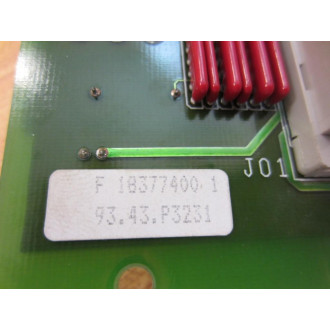 Staubli F183-774 Circuit Board F-18377400-1 - Used