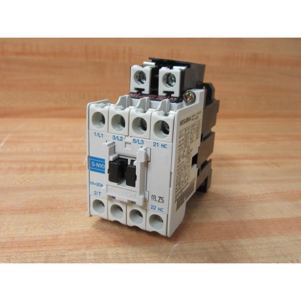 Mitsubishi S-N10 Non-Reversing Contactor SN10 W UN-SA23 - New No Box