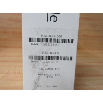 Rockwell Automation R324RLC300ENE RSLogix Bundle - Used