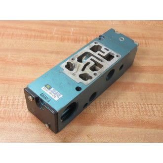 MAC 6200C-431-RA Solenoid Valve Base 6200C431RA - Used