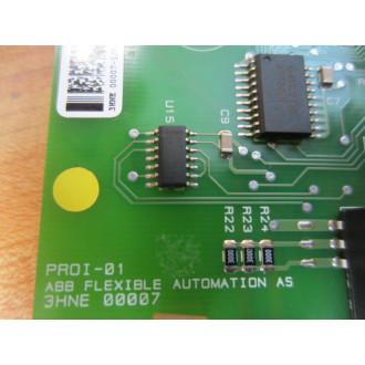 ABB 3HNE-00007 PROI-01 Board 3HNE00007-1 3HNE00007-105 - Used