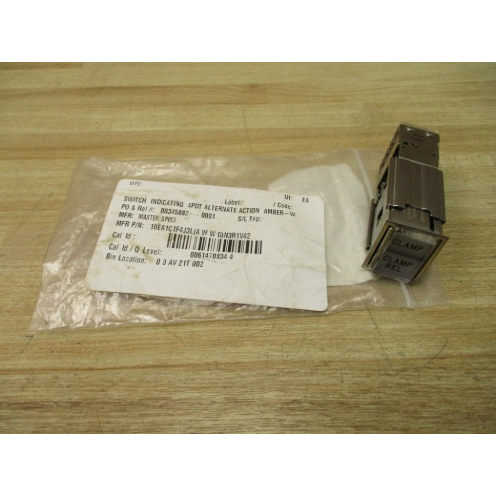 EatonMaster Specialties 10EA1C1F4J3L Indicating Switch 00614708344 EatonMaster Specialties 10EA1C1F4J3L Indicating Switch 00614708344