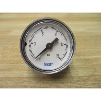 Wika 9690209 Pressure Gauge 0-15PSI