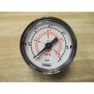 Fisher 21B4037X022 Pressure Gauge