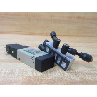 CKD 4KB219-C3K Solenoid Valve 4KB219C3K - Used