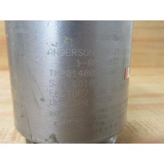 Anderson TPP01400511G075 Pressure Transmitter - Used
