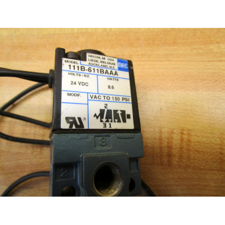 Vanne / Électrovanne - Référence 116B-611BAAA / 121BAA - Compatible 111B Série