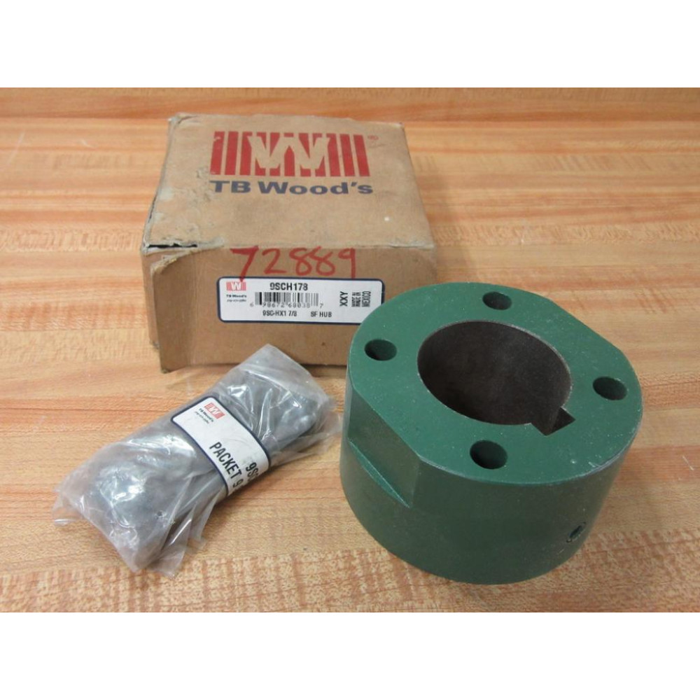 TB Wood's 9SCH178 Sure Flex Hub wKeyway
