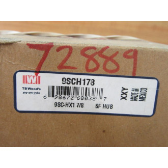 TB Wood's 9SCH178 Sure Flex Hub wKeyway