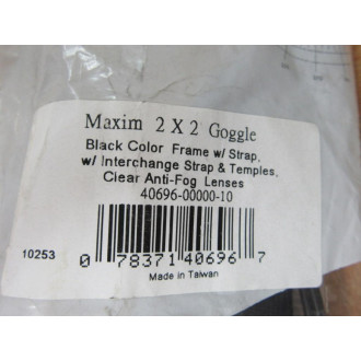 3M 40696-00000-10 Maxim 2 x 2 Goggle