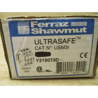 Gould Shawmut Ferraz US-M3I Fuse Holder USM3I Mersen (Pack of 2)