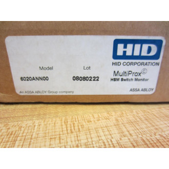 HID 6020ANN00 MultiProx HSM Interface 6020-301-01 WInst Guide & Hdw