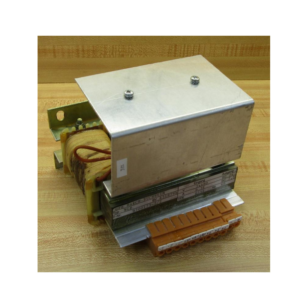 GFE March-Buchheim 9700173-22 Transformer NGD - Used