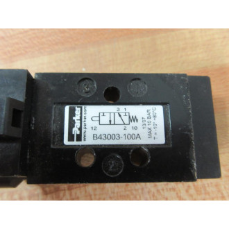 Parker B43003-100A English Valve B43003100A - New No Box