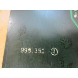 Mahlo 999.351 K701 Clock Voltage-Generator Board 999351 - Used