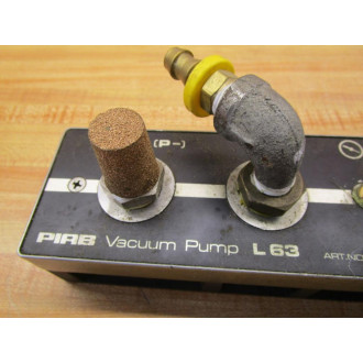 Piab 32.01.004 Vacuum Pump - Used