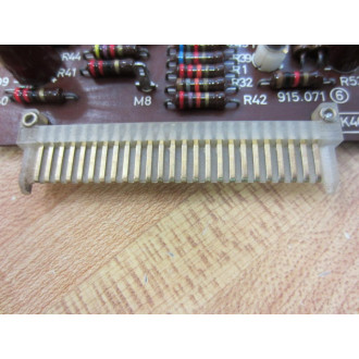 Mahlo 915.071 K403VF Control Amplifier Board 915071 - Used