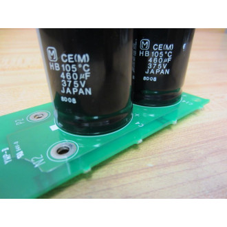 Yaskawa 3PCB Two 460µF 375V Capacitor Board - Used