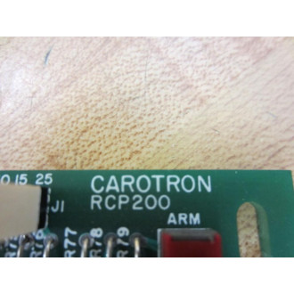 Carotron RCP200 Control Board - Used