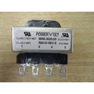 Power Volt 9050.3025.00 Transformer R24-31 - Used
