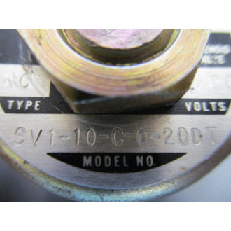 Vickers SV1-10C-0-20DT Solenoid Valve Cartridge SV110C020DT - Used