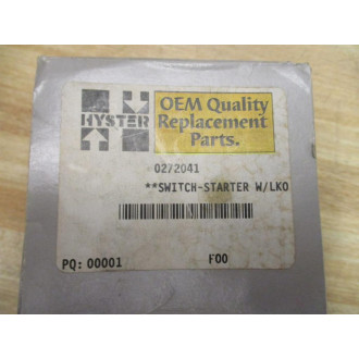 Hyster 0272041 Starter Switch